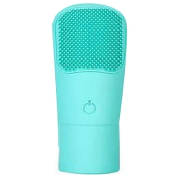 

Battery Silicone Facial Cleansing Brush Waterproof Durable Cleaning Skin Face Washing Brush