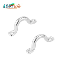2 шт. SS 316 Bimini лодка Top PAD глазные ремни завязывать каяк палубные петли завязывать якорь точка footman's loo судовое оборудование