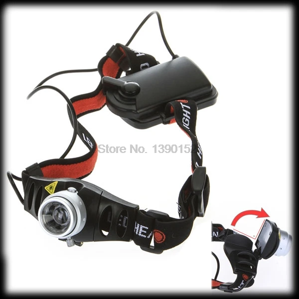 by dhl or ems 50pcs Ultra Bright 500 Lumen Q5 LED Headlamp Headlight