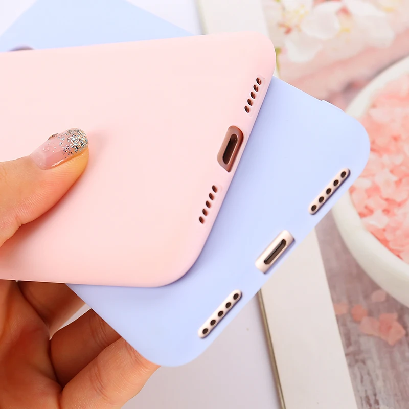 TPU Silicone Case For Xiaomi Redmi Note 5 6 7 8 9 Pro Note 9 9S 5A 6A 7A 8A 9A  9C Nfc 5 Plus Cover Redmi S2 Matte Case