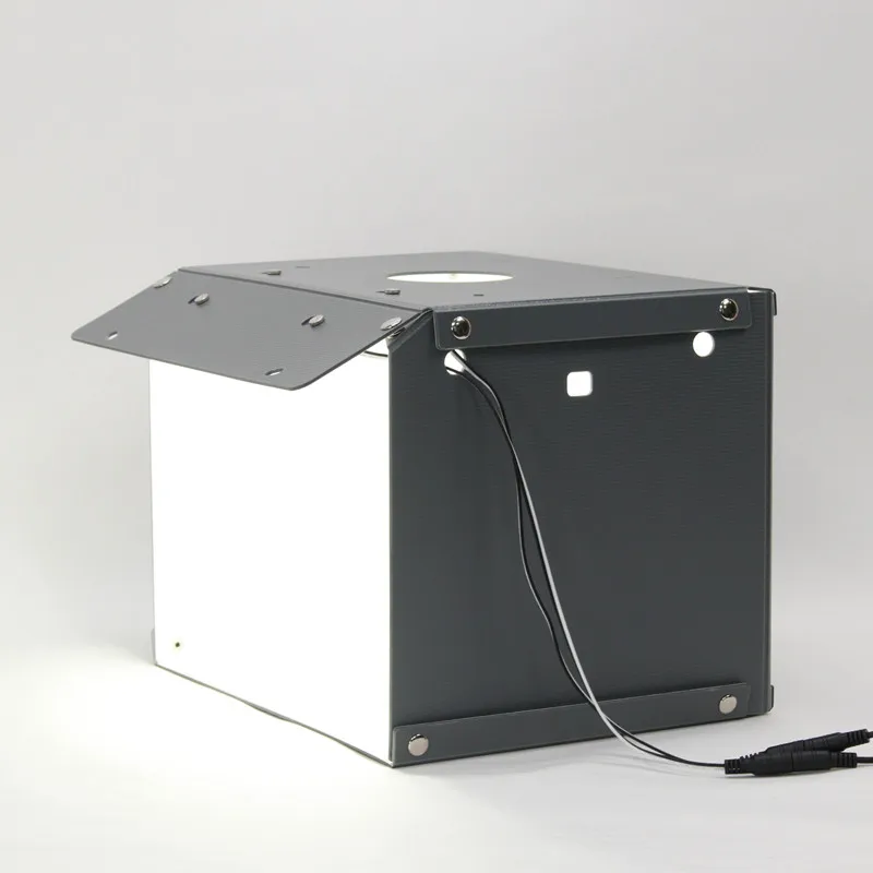  New SANOTO Mini Photo Studio Box Photography Backdrop portable Softbox LED Light Photo Box fold Pho