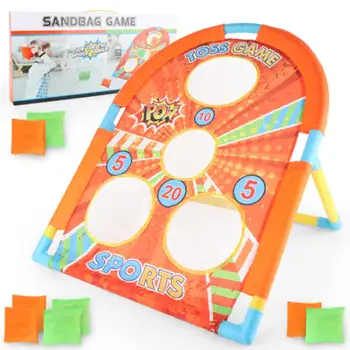 

Toss Game Set Children Bean Bag Throwing Game Boards Throwing Game Perfect Gift For Kids Indoors