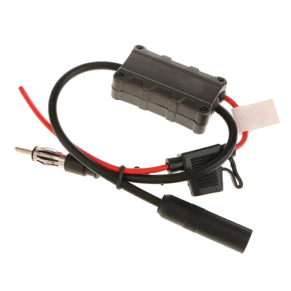 High Quality Auto Car FM AM Radio Stereo Antenna Signal Amplifier Booster