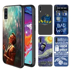 Чехол Tardis Bad Wolf Doctor Who для Samsung Galaxy A50 S A70 A80 A60 A30 A20 e A10 A9 A7 A8 Plus 2018 черный мягкий чехол для телефона Coq