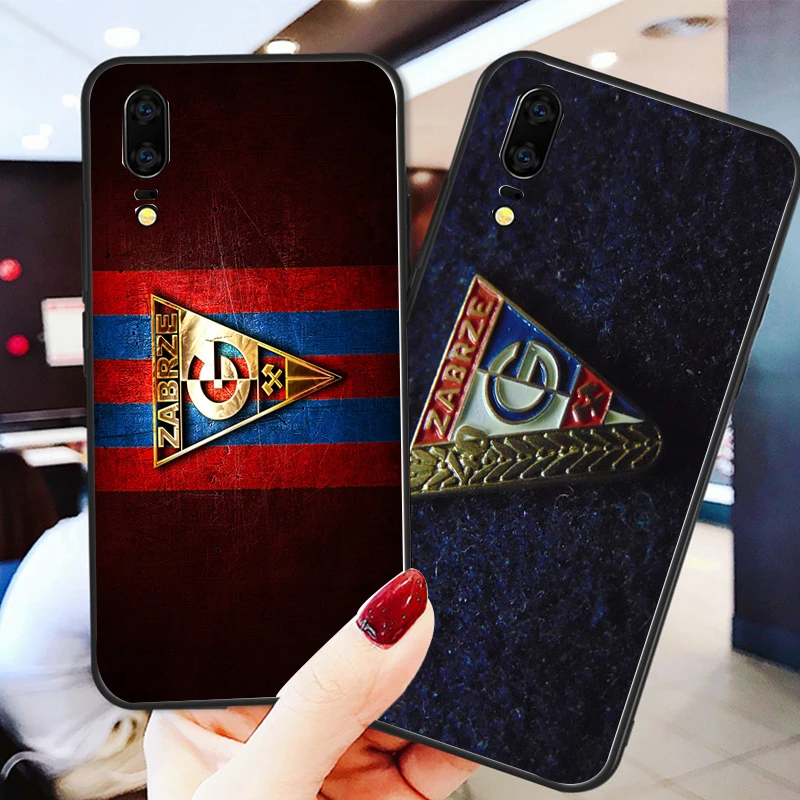 Phone Case FC Gornik Zabrze For Huawei Mate10 Lite 20X Black Soft TPU DIY Nova5 Mate 9 P30 Pro G10 Nova 5 | Мобильные телефоны и