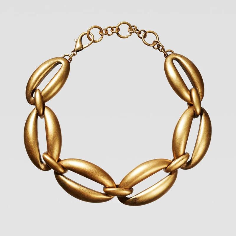 Ztech новые стили смолы Za Bijoux Золото Цвет Винтаж колье массивные ожерелья для женщин цепи модные ювелирные изделия аксессуары