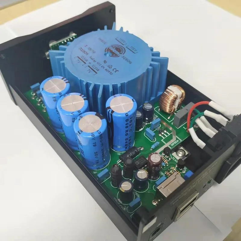 WEILIANG аудио 25W Линейный стабилизированный блок питания на выходе USB* 2+ DC 5V