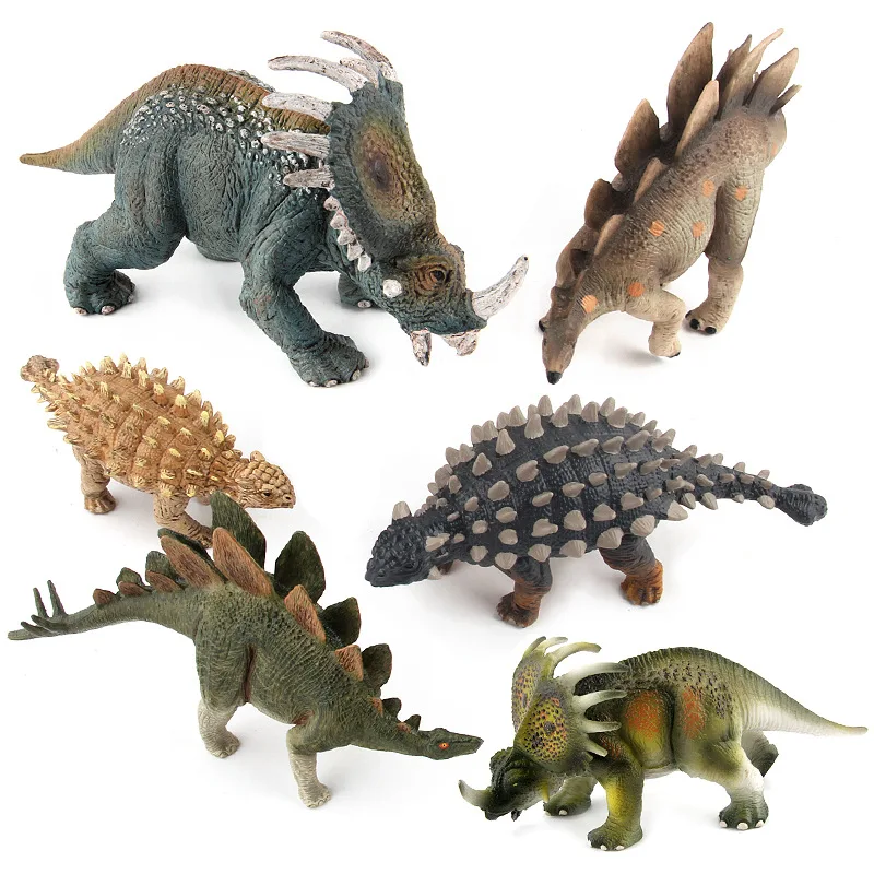 

Foreign Trade English Details Dinosaur Model Toy Sword Long Mei Ankylosaurus Styracosaurus Garage Kit Decoration Doll