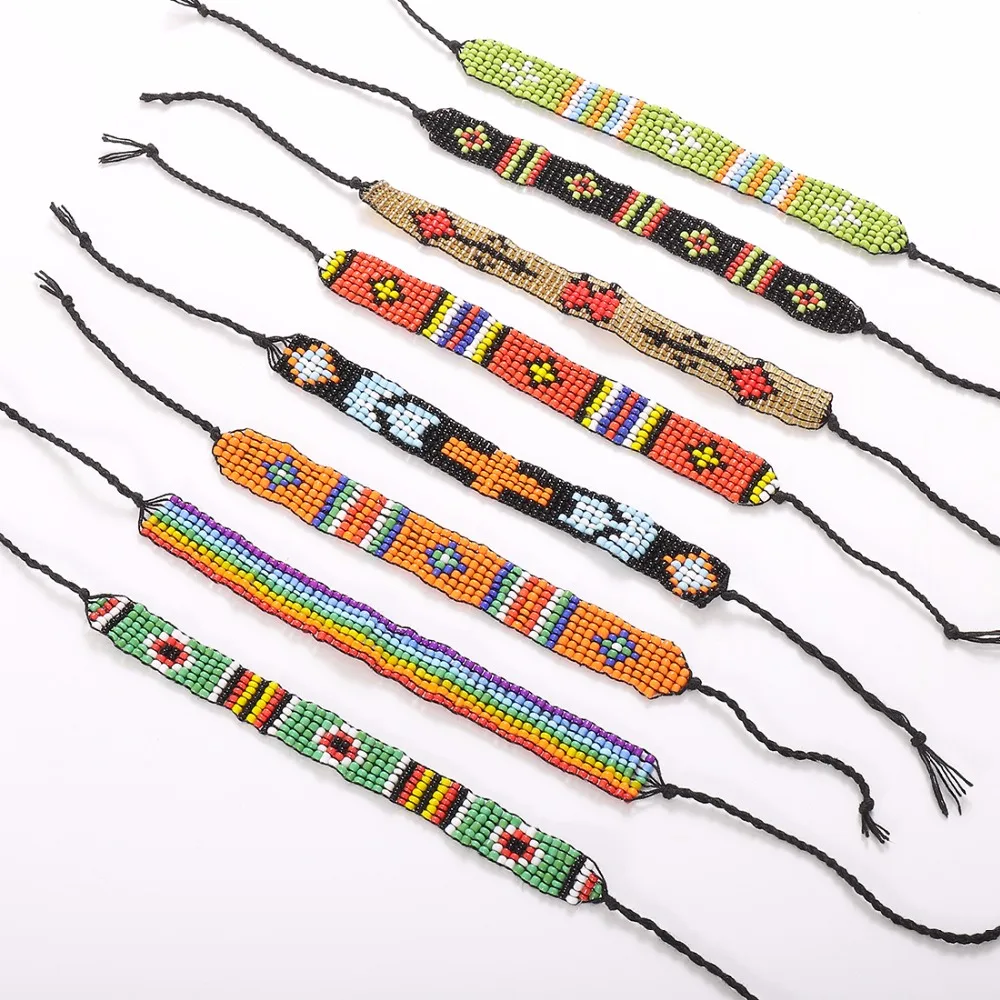 G. YCX многоцветный Delica Miyuki Loom браслет для женщин и мужчин богемный бисер браслет Уникальный ручной работы Bileklik ювелирные изделия