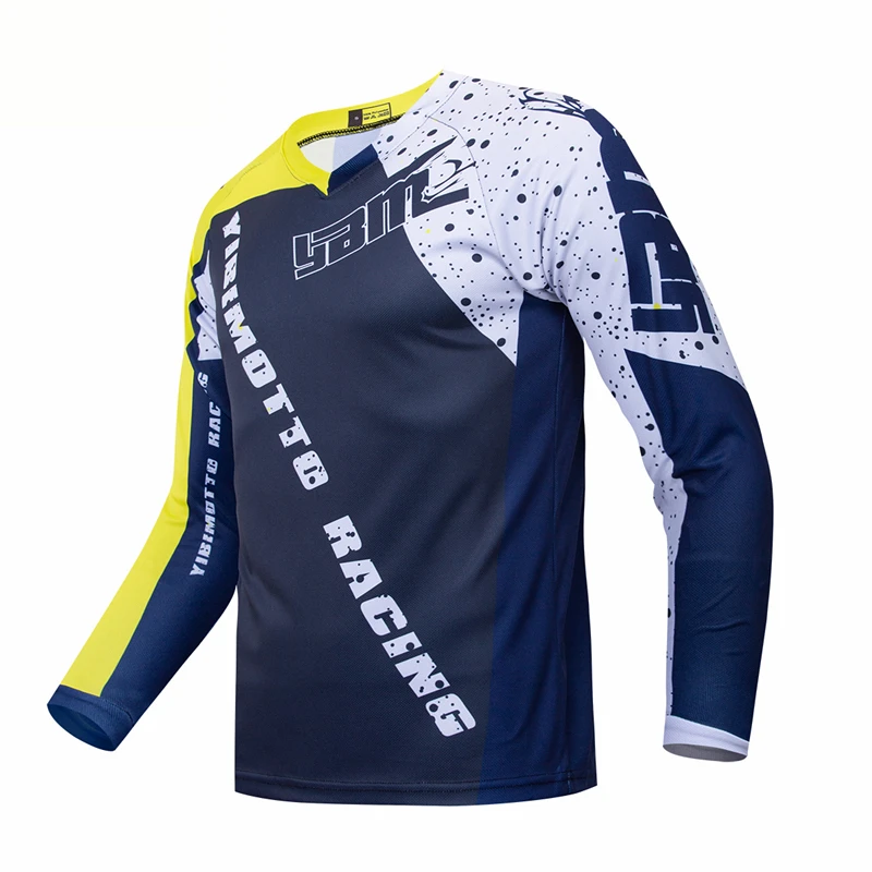 Футболка YBM MX Enduro для горного велосипеда одежда гонок на горном велосипеде DH MTB