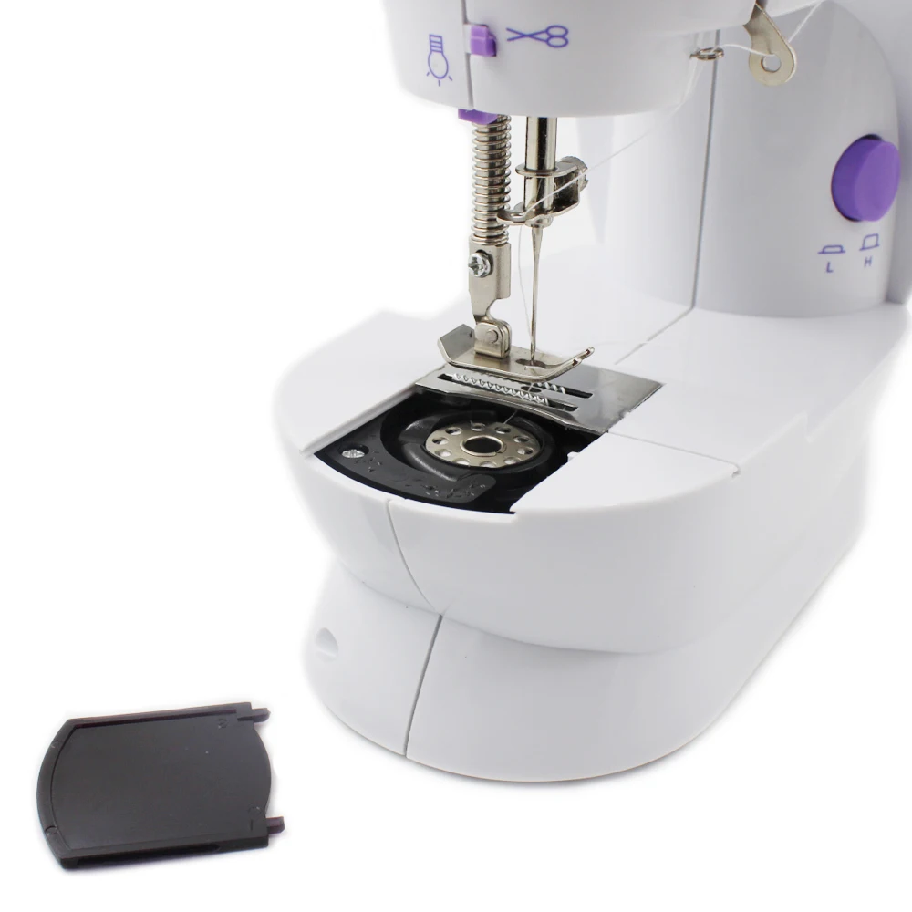 Portable Electrec Sewing Machine Set Stitch Sew needlework Cordless Clothes Fabrics LED Handheld Sewing Machines