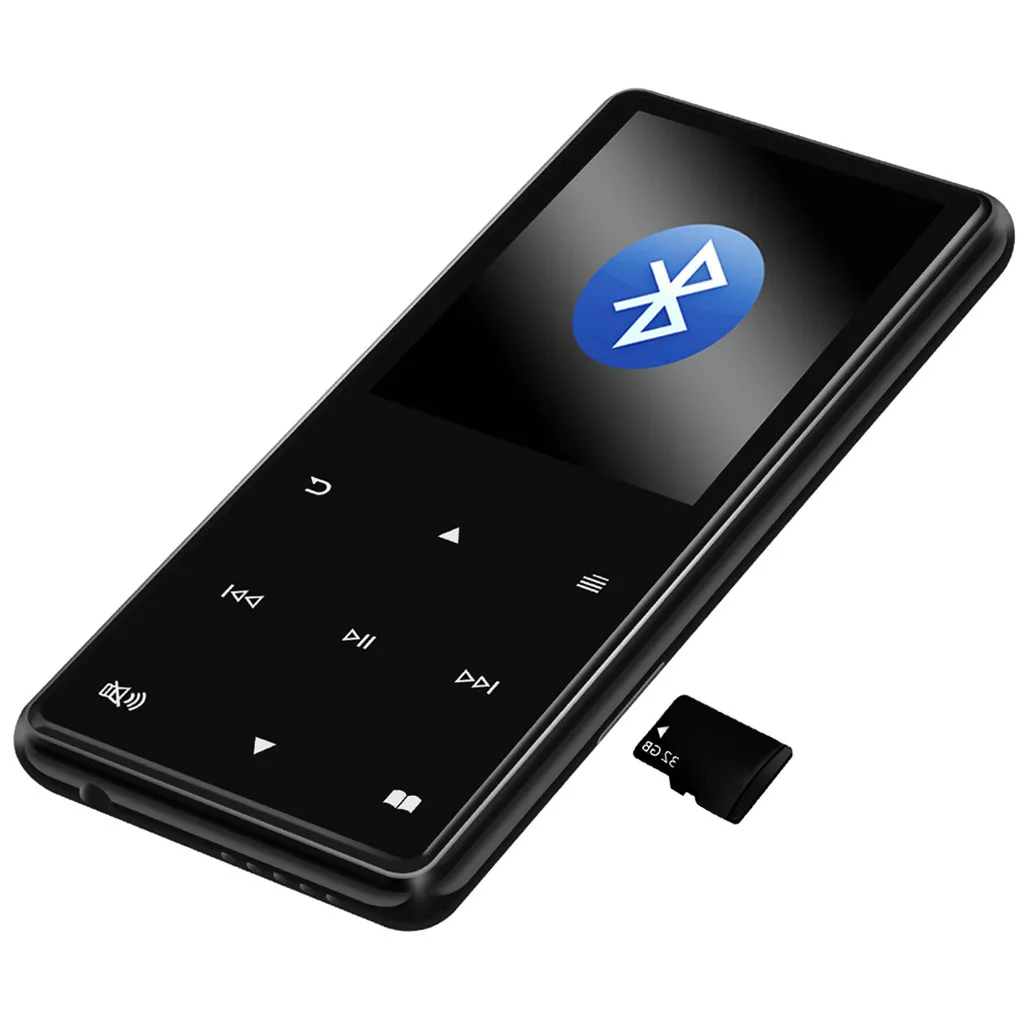 Bluetooth Hifi MP3 MP4 плейер Волкман устройство записи без потерь ручка FM радио MP3/WMA/WAV/AVI/JPG/BMP/TXT AMV AVI Многофункциональный и 8 Гб