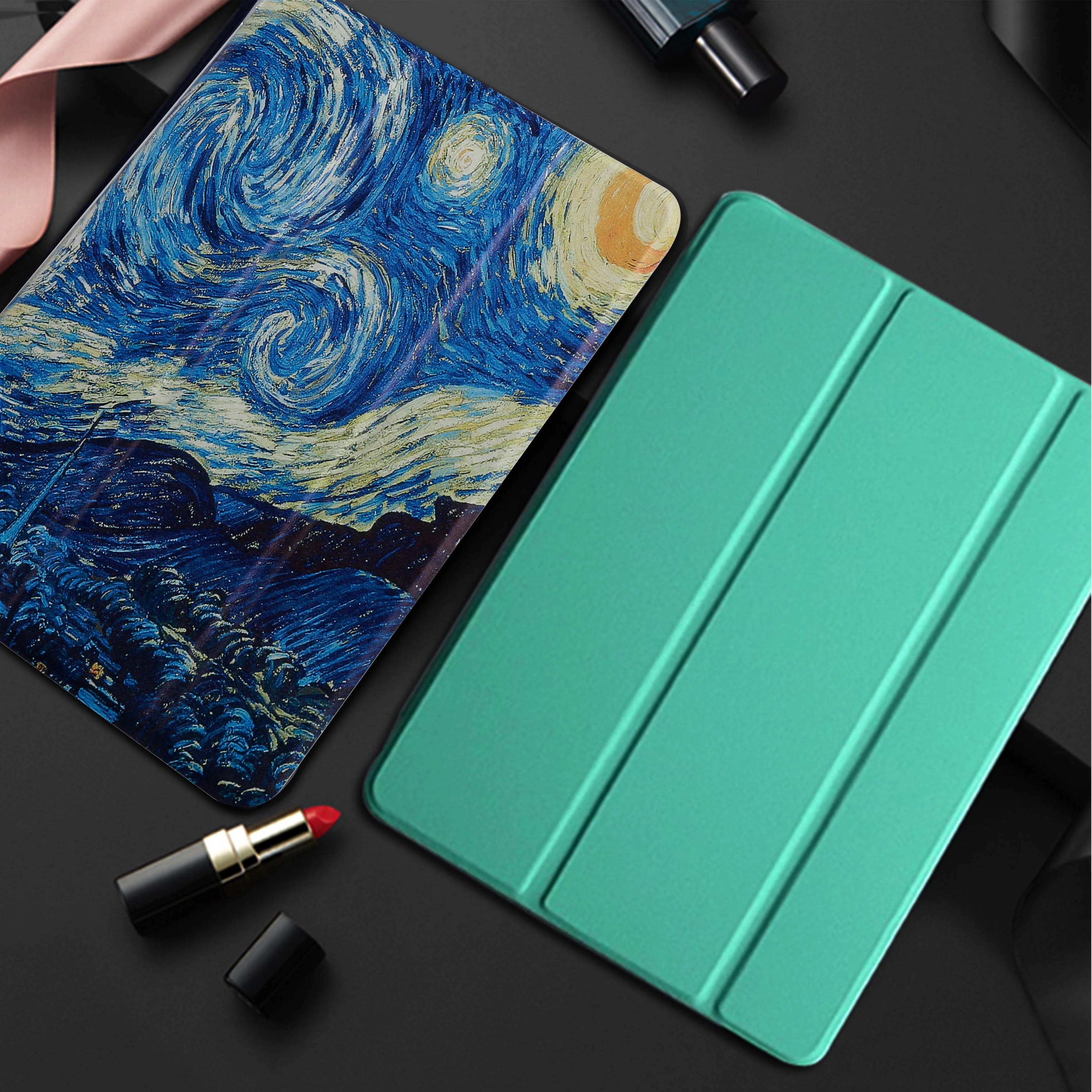 Чехол для планшета iPad 9 7 2018 2017 A1893 A1954 A1822 Ультратонкий чехол из искусственной кожи
