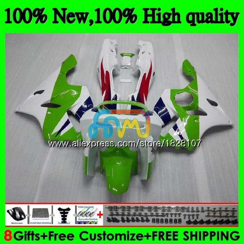 Зеленый тела для ZX 636 600CC ZX-636 ZX636 ZX-6R 22BS. 1 ZX600 ZX 6R ZX6R 94 95 96 97 1994 1995 1996 1997 обтекатель - Цвет: No. 1