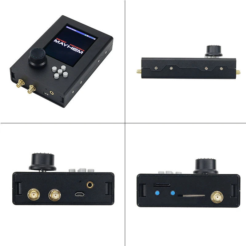 Wishcolor HackRF One R9 V1.9.1 PortaPack H2 + HackRF One + 5 ׳ +  ̺ SDR Ʈ  , 1MHz-6GHz 
