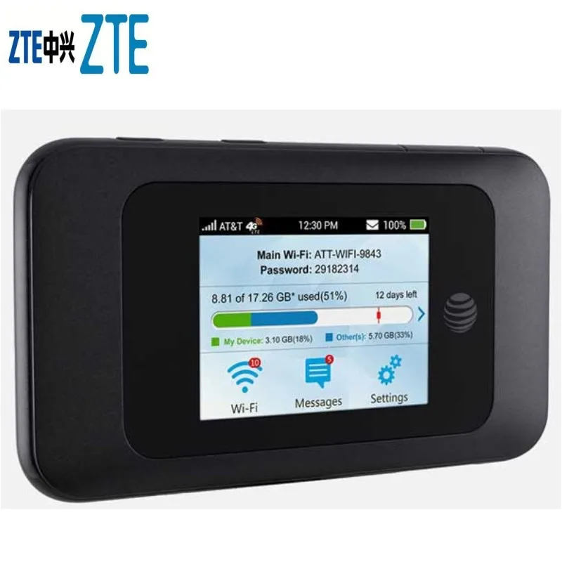 Лот из 10 шт. zte MF985 at& T мобильные Wi-Fi модемы точки доступа