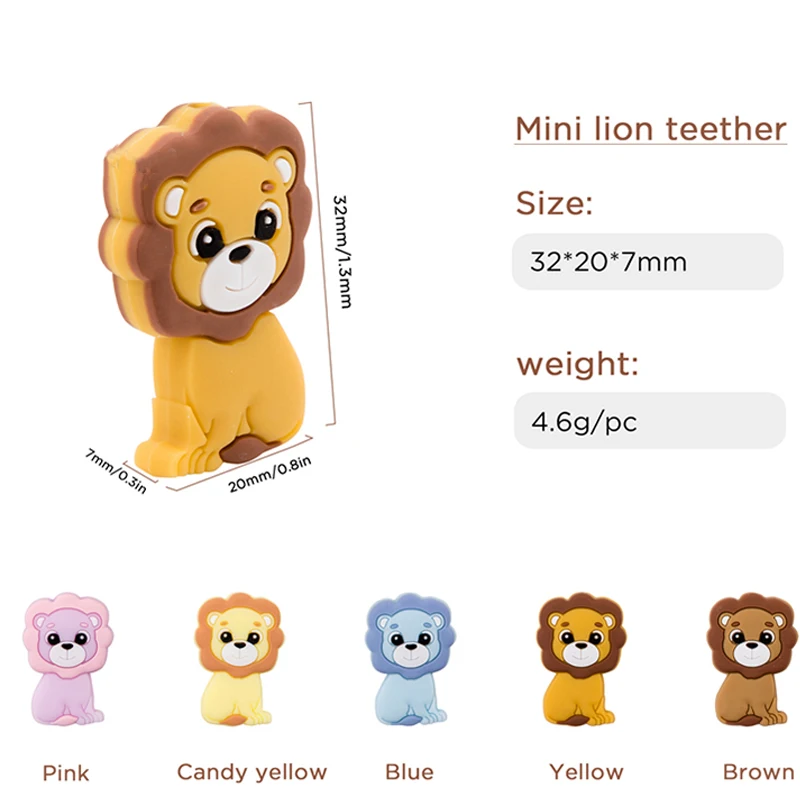 Рисунок 6 - Силиконовый Прорезыватель для зубов в форме льва