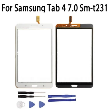 

For for Samsung Galaxy Tab 4 7.0 Sm-t231 T235 touch Screen Digitizer Front Glass Touch Panel Replacement +tool