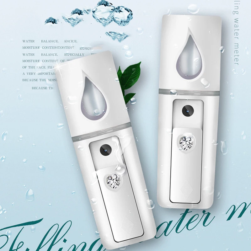 

Nano Mini USB Charging Water Meter Convenient Humidifier Steam Face Nano Sprayer Hand hydration Beauty Instrument