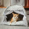 Sweet Princess Cat Bed, Foldable Tent, Dog House, Kitten Basket Beds, Cute Cat Houses, Home Cushion, Pet Kennel Products 2
