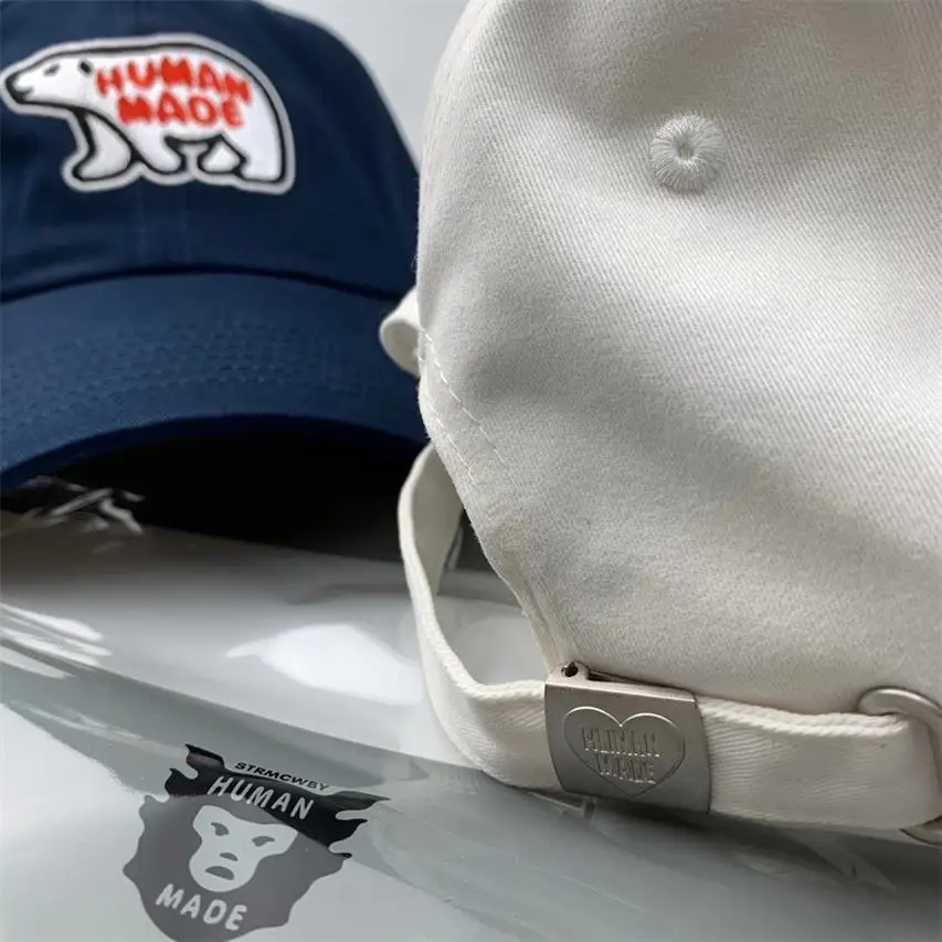 Polar Bear Embroidery Baseball Cap 