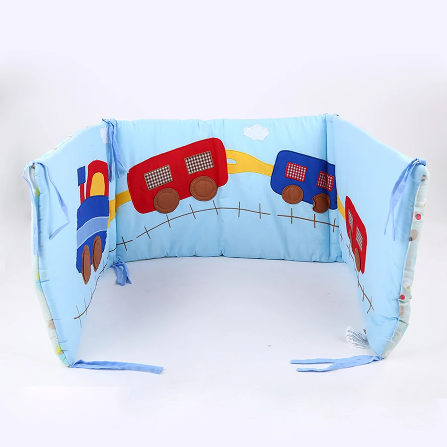 

Детская кроватка 180 см * 40 см, утолщенные бамперы, цельная детская кроватка, подушка, подушки из искусственной кожи, декор для новорожденных, декор комнаты для новорожденных