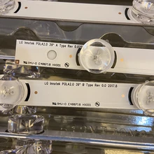 6 комплектов светодиодный подсветка бар forTV HC390DUN-VCFP1-21X 39LN5400 39LA6200 LG innotek POLA 2,0 POLA 2,0 3" A/B type