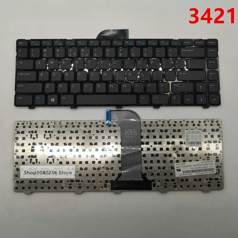95%New) Keyboard for Dell Inspiron 14 3421 3437 14R 5421 5437 M431R Latitude 3440 Vostro 2421 US Layout with Frame