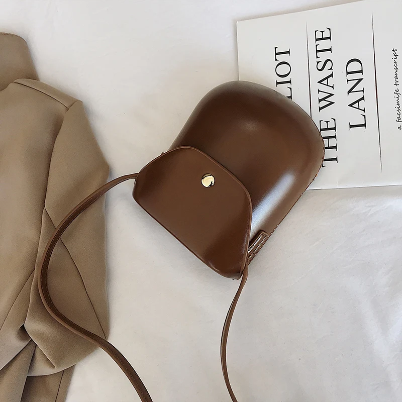 Coffee color Мини-сумка карамельного цвета летняя Новая высококачественная женская дизайнерская сумка из искусственной кожи Маленькая сумка через плечо для отдыха - Цвет: Coffee color