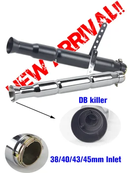 

Motorcycle Exhaust Escape Muffler Modified Antiqued Vintage Fashion Electroplating & Paint Exhaust Pipe Silencer For 883 M800