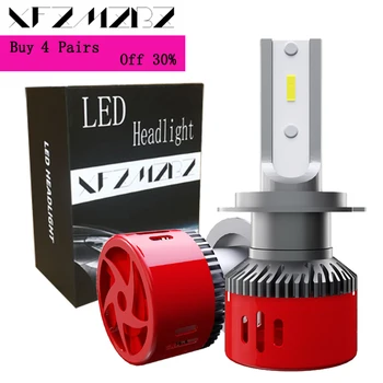 

XFZMZBZ Car Headlight H7 LED H4 LED H1 H11 9006 9005 60W 6000LM 6500K 12V-36V Auto Headlamp LED Headlamp