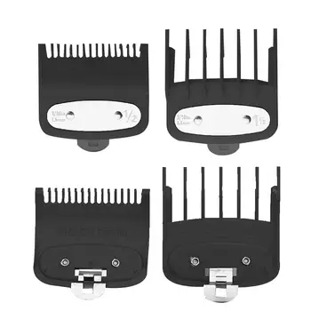 

2Pcs 1.5mm 4.5mm Universal Hair Clipper Comb Guide Attachment Size Replacement Trimmer Plastic Cutting Guide Comb 2020
