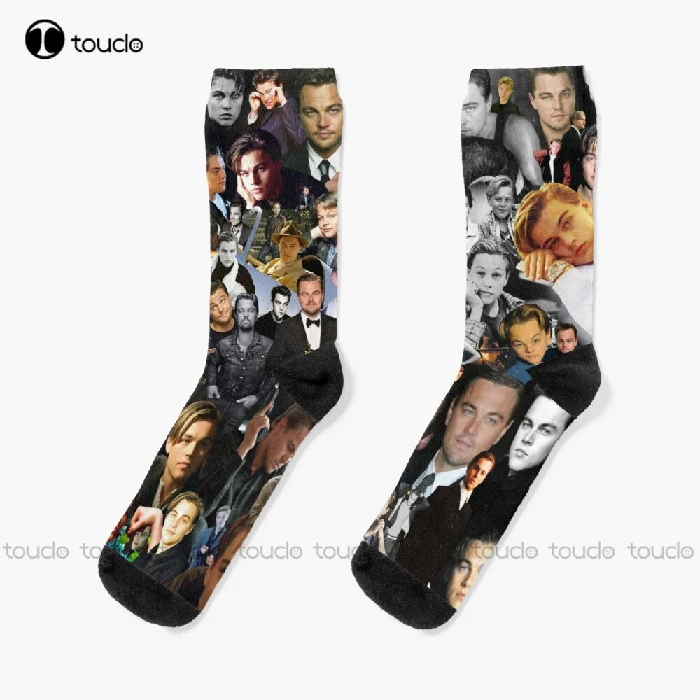 

Leo Dicaprio Leonardo Dicaprio Socks Thin Socks Women Christmas New Year Thanksgiving Day Gift Unisex Adult Teen Youth Socks