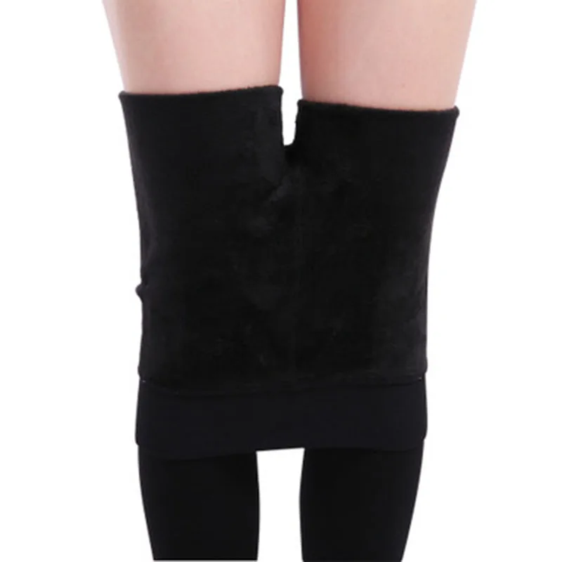 B Теплые женские леггинсы, теплые леггинсы с высокой талией, плюс плотные бархатные леггинсы, серые, коричневые, бордовые, красные, темно-синие, черные тонкие леггинсы - Цвет: B