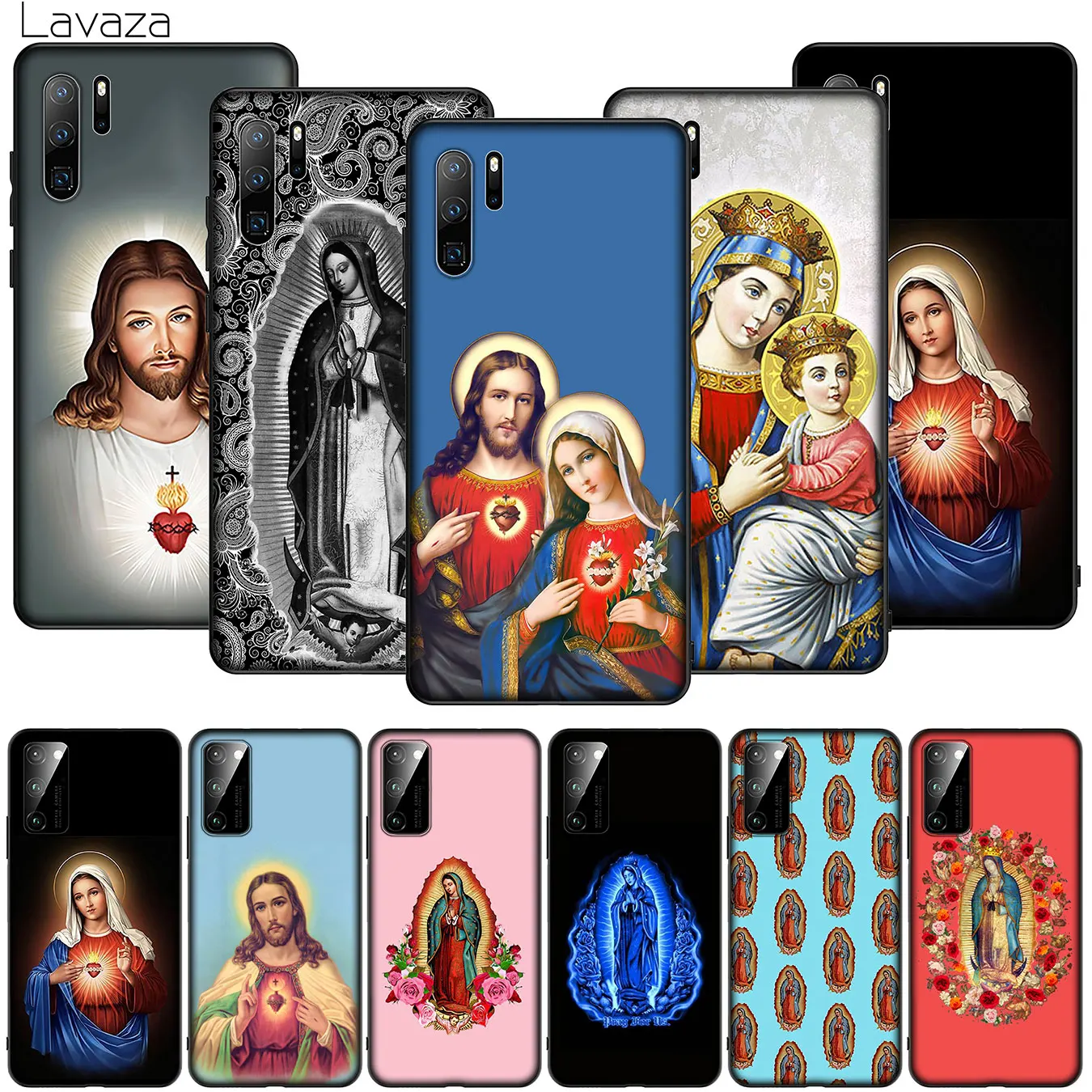 Мягкий силиконовый чехол с изображением Иисуса Христа для Huawei P30 P40 P20 Pro P10 Lite P Smart Z
