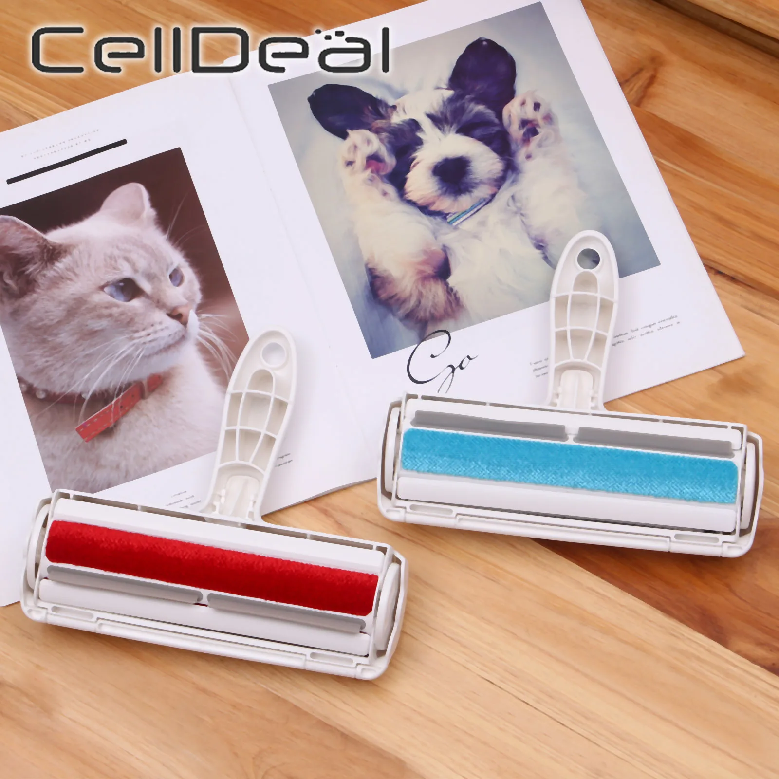 

Reusable Dog Cat Hair Cleaning Brush Pet Hair Remover Roller Furniture Carpets Clothing Self-Cleaning Lint Removing Carpets