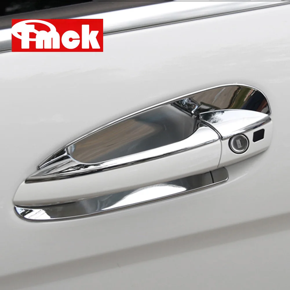 

For Mercedes Benz A B C E GLK ML GLE GL GLS CLA Class W204 W212 X204 W166 X166 Car Exterior Door Handle Bowl Trim Cover Stickers