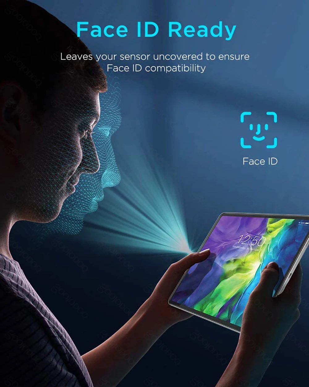 GOOJODOQ    iPad Pro 11 10.2 10.5 iPad  3 ũ ȣ  ʸ  ID  