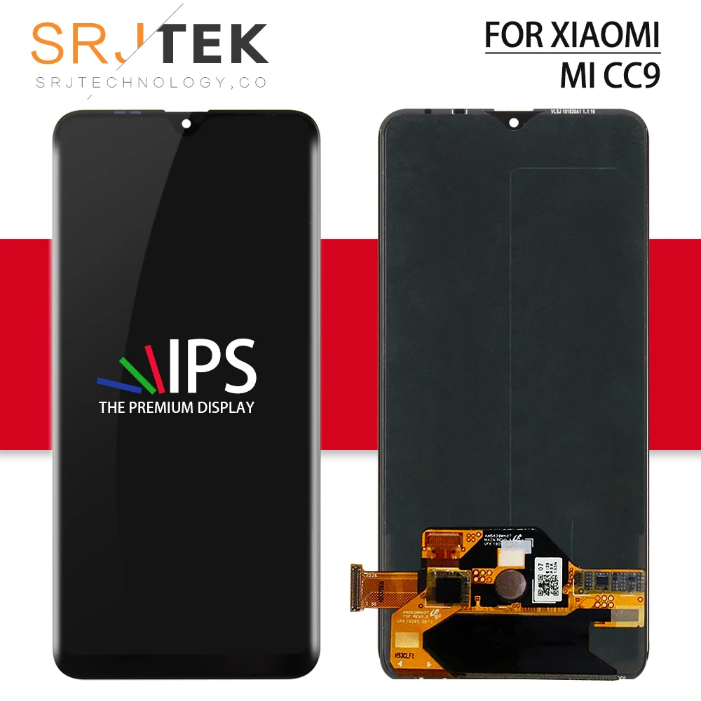 SRJTEK для Xiaomi Mi A3 lcd A3 панель сенсорная для Xiaomi Mi CC9E экран дигитайзер сенсор стекло для Xiaomi Mi A3 дисплей