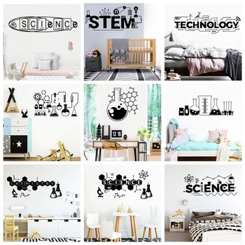 

Chemical Room Decoration Wall Sticker For Living Room Kids Room Home Decor Wallpaper Boys Bedroom Decor