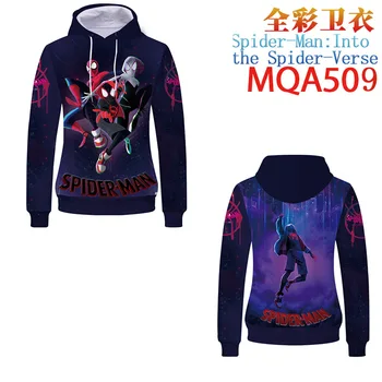 

Spider-Man: Into the Spider-Verse Miles Morales Hoodies Sweatshirts Cosplay Superhero Spider-Man Hoodies Jacket Venom Jacket