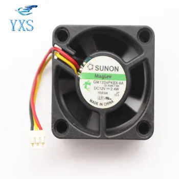 

GM1204PKBX-8A 4cm 4020 40*40*20mm DC 12V 0.2A 2.4W Power Supply Server Fan Support Speed Test