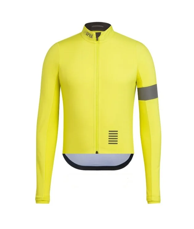 

newest RCC thermal fleece long sleeve Cycling Jersey Road mtb cycling Clothing pro fit winter cycling Jersey