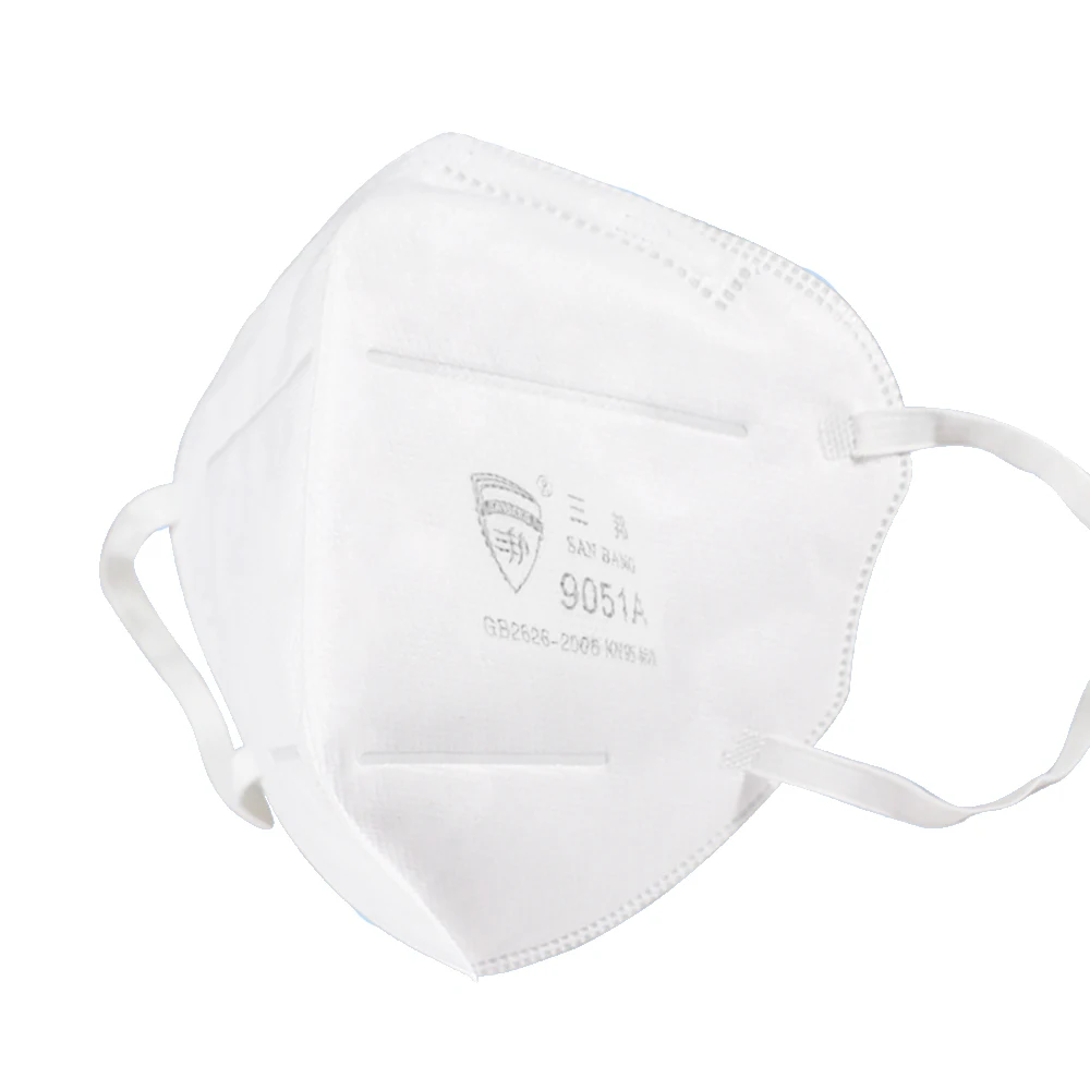 

10pcs 9051A Disposable Mask Anti-dust 95% Filtration Respirator Face Mouth Mask Dustproof KN95 Safety Protective Masks