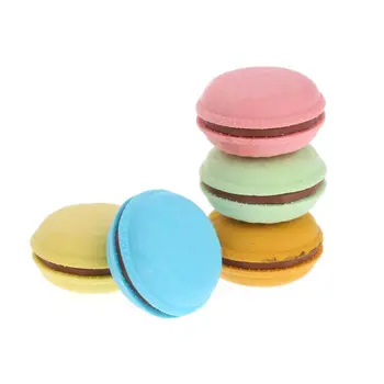 

5Pcs Colorful Macaron Shape Eraser School Office Stationery Supplies Gift Decor XXUC
