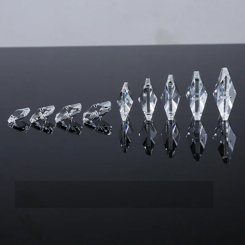 2X(20 Pièces Cristaux De Lustre, Pendentifs De Pièces De Lustre En Cristal De 2) 4712881252473