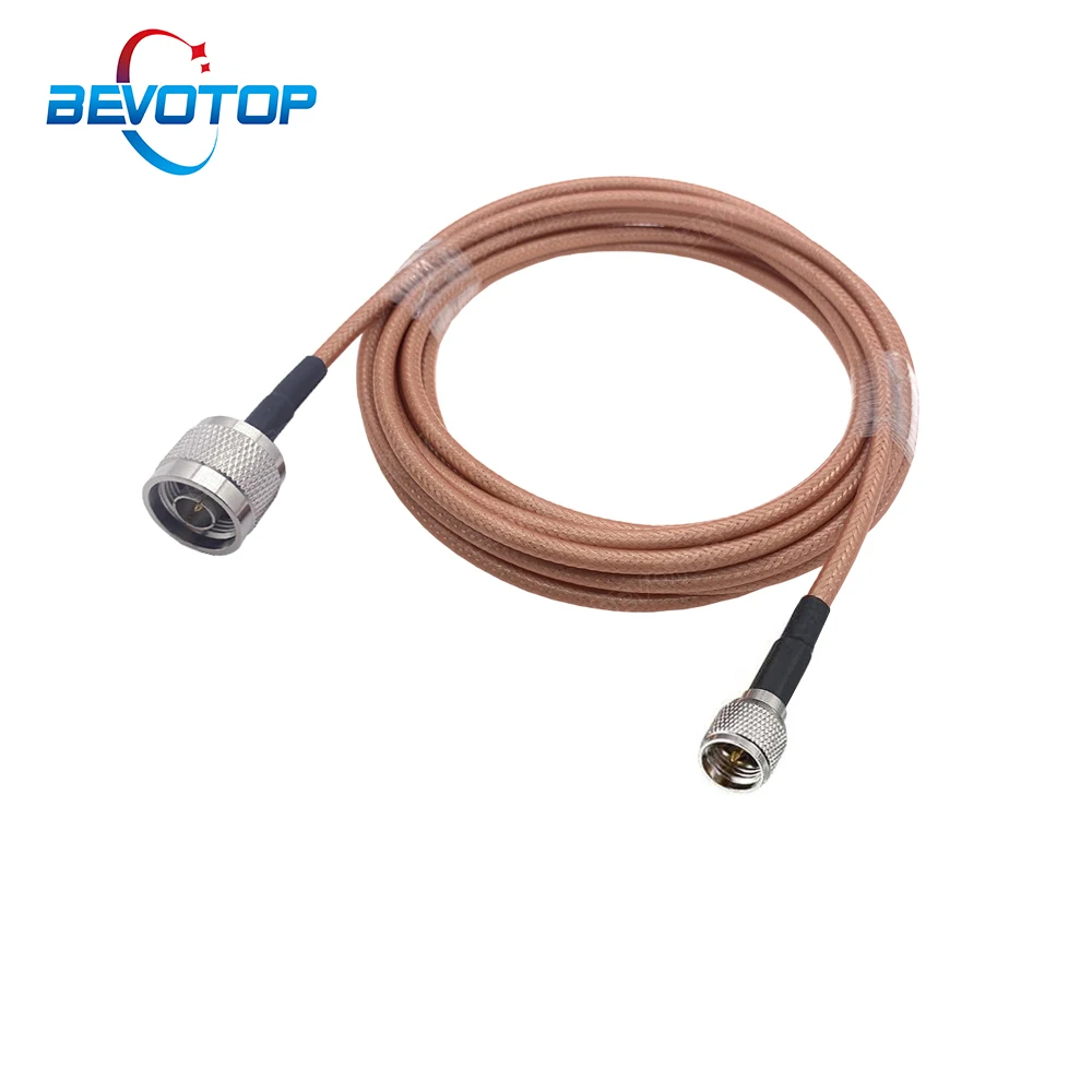 BEVOTOP Mini UHF штекер к N соединитель RG142 50-3 коаксиальный кабель высокотемпературный