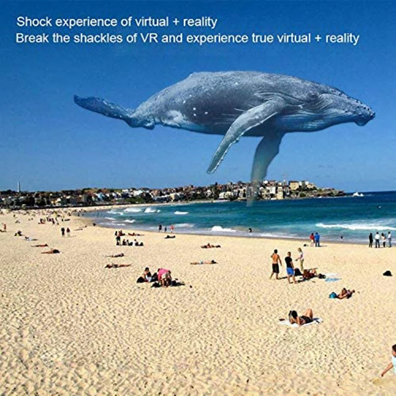 HRBox 2 AR shock experience of virtual reality. Break the shackles to experience true VR