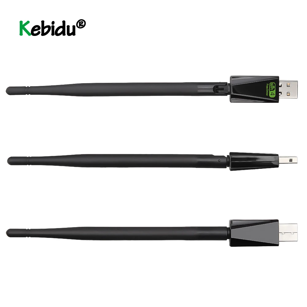 Мини USB WiFi адаптер Ethernet 2 4 ГГц USB2.0 Lan AC Wi Fi Dongle 150 Мбит/с сетевая карта без драйвера