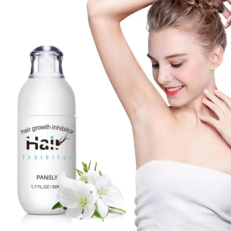 Pansly ингибитор роста волос Восстановление волос питание эффективная травяная Перманентная жидкость удаление волос восстанавливающая жидкость
